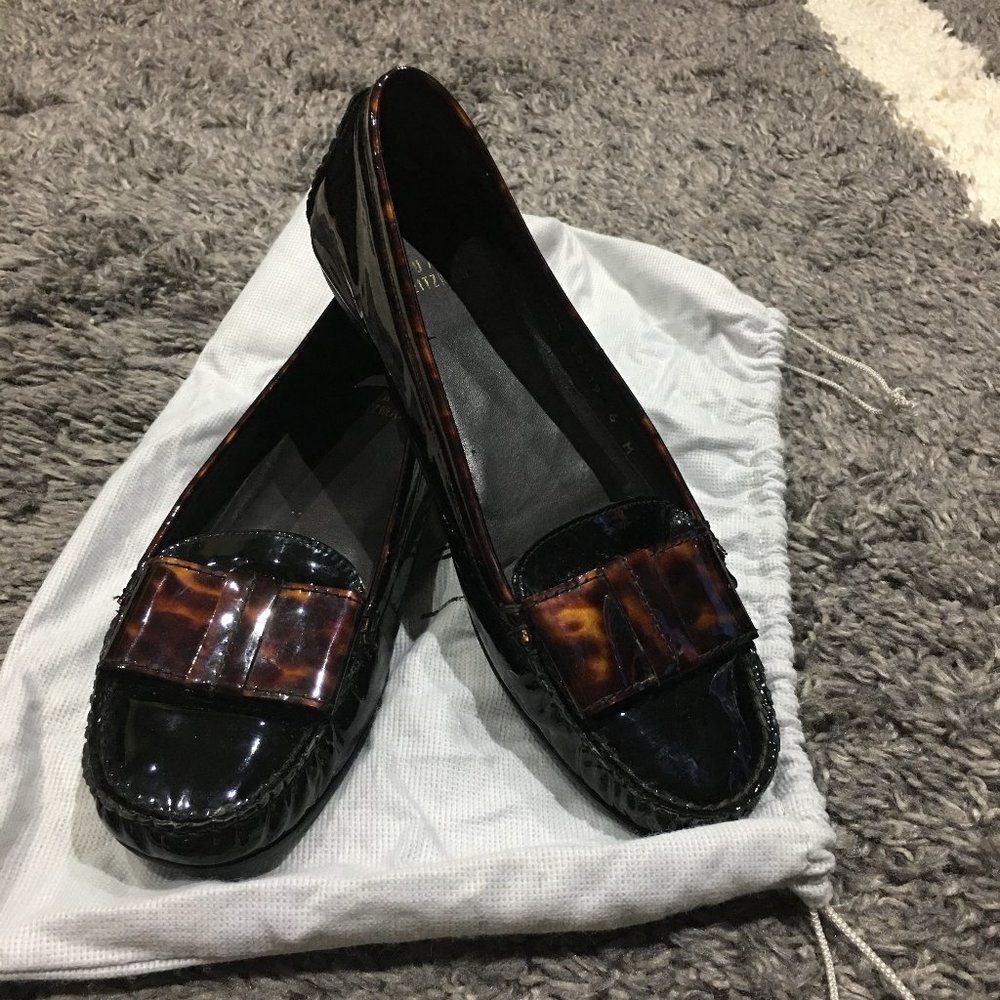 Stuart Weitzman Patent Leather Loafer